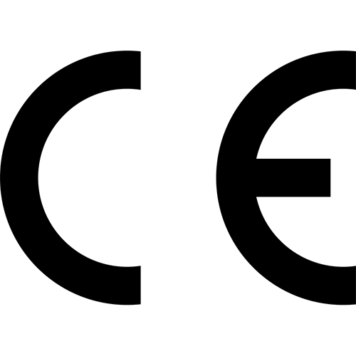 CE compliance mark for the Lopder MAXA coffee grinder