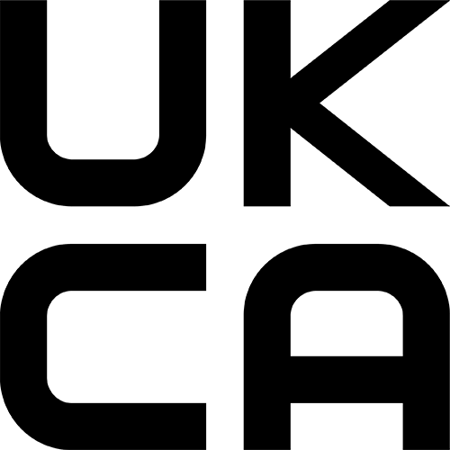 UKCA compliance mark for the Lopder MAXA coffee grinder