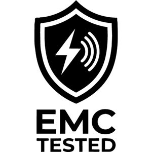 EMC compliance mark for the Lopder MAXA coffee grinder