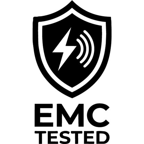 EMC compliance mark for the Lopder MAXA coffee grinder